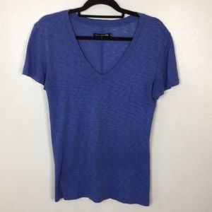 Rag & Bone V Neck Short Sleeve Tee Shirt